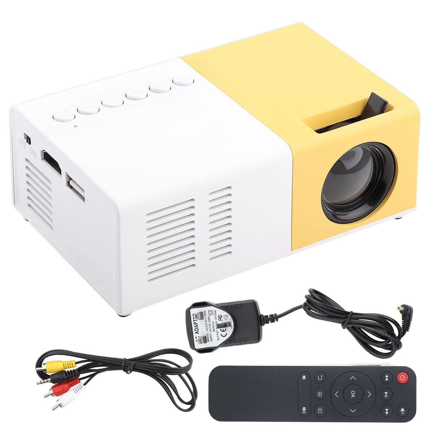 EverView Mini Projector | Portable 1080p LED