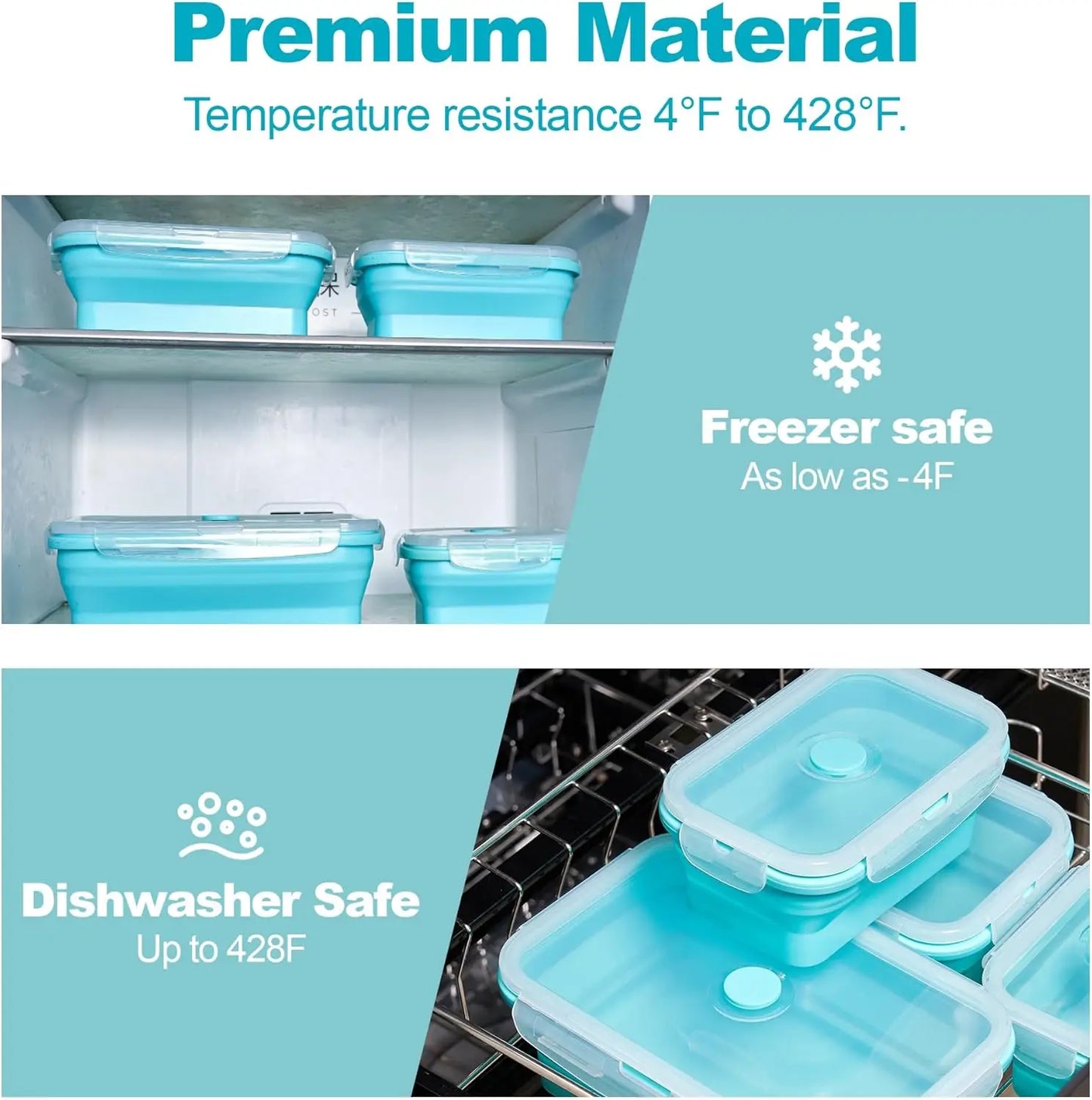 Everstead FlexiStore Collapsible Food Containers