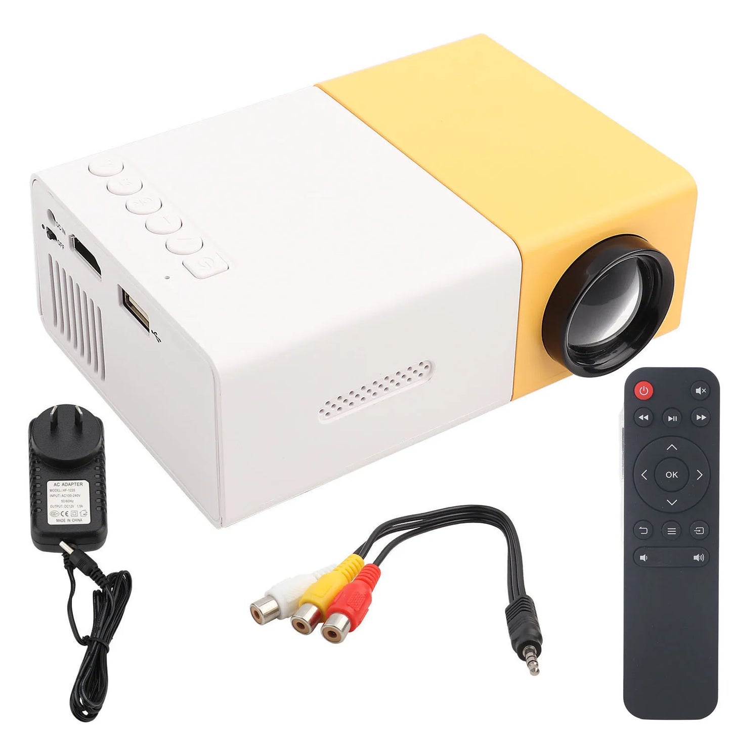 EverView Mini Projector | Portable 1080p LED