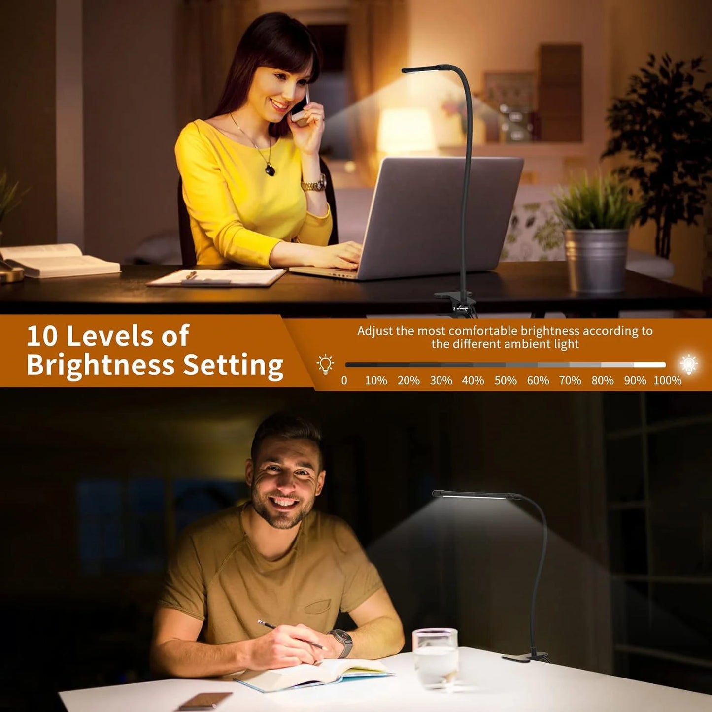 Everstead FlexiGlow LED Desk Lamp