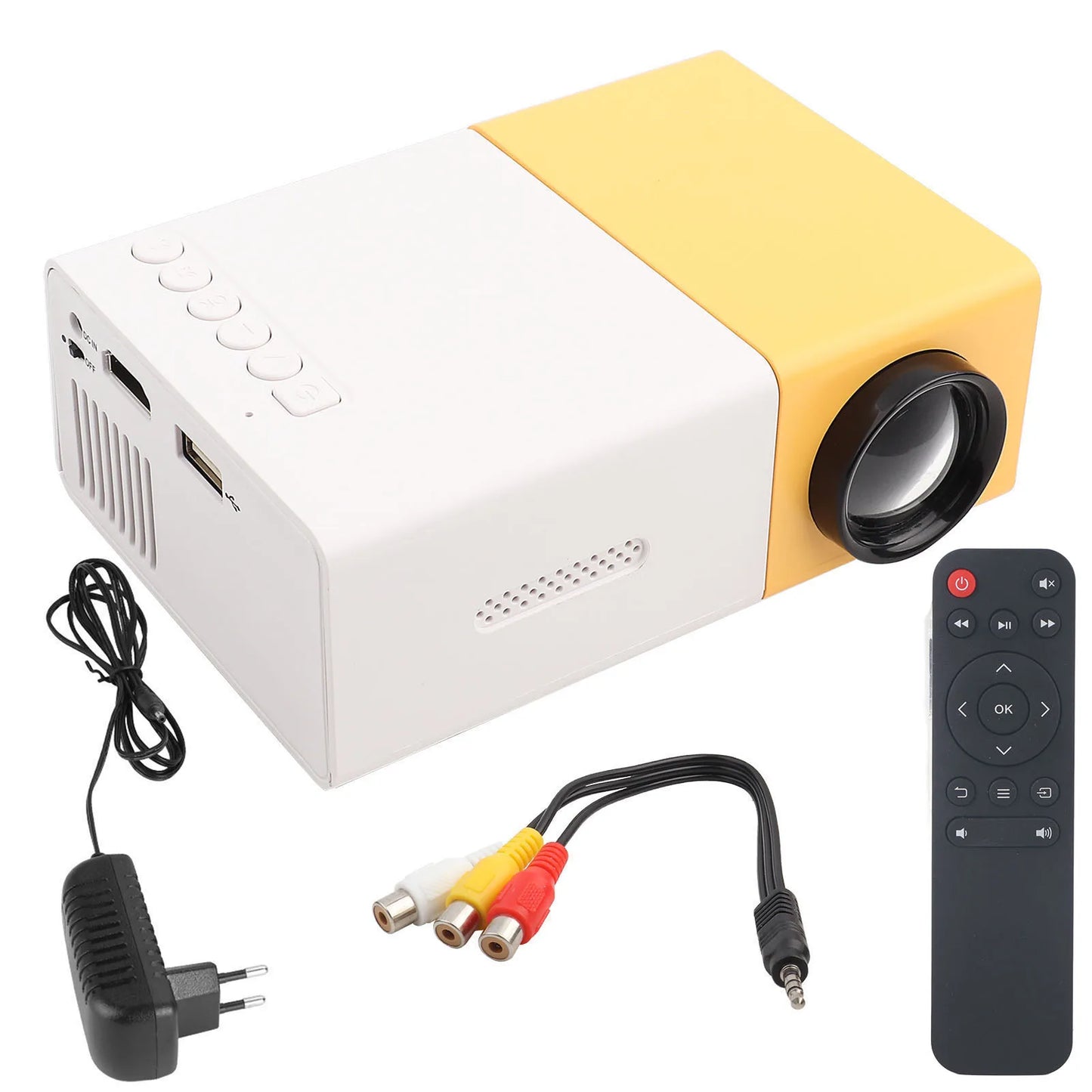 EverView Mini Projector | Portable 1080p LED