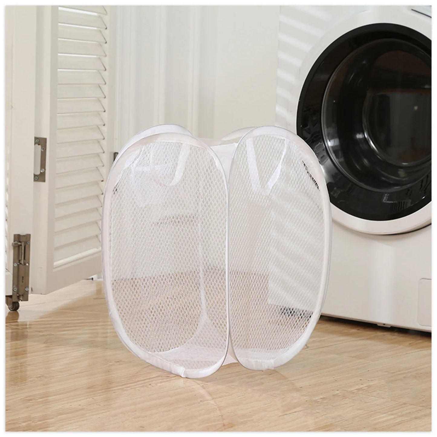 Everstead FoldAway Mesh Laundry Basket