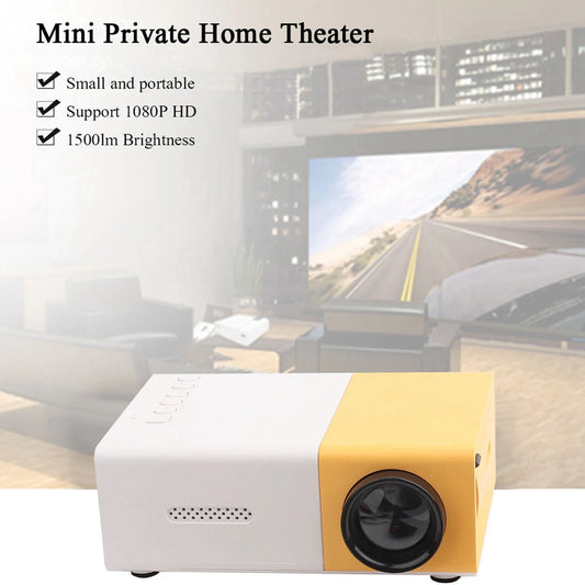 EverView Mini Projector | Portable 1080p LED