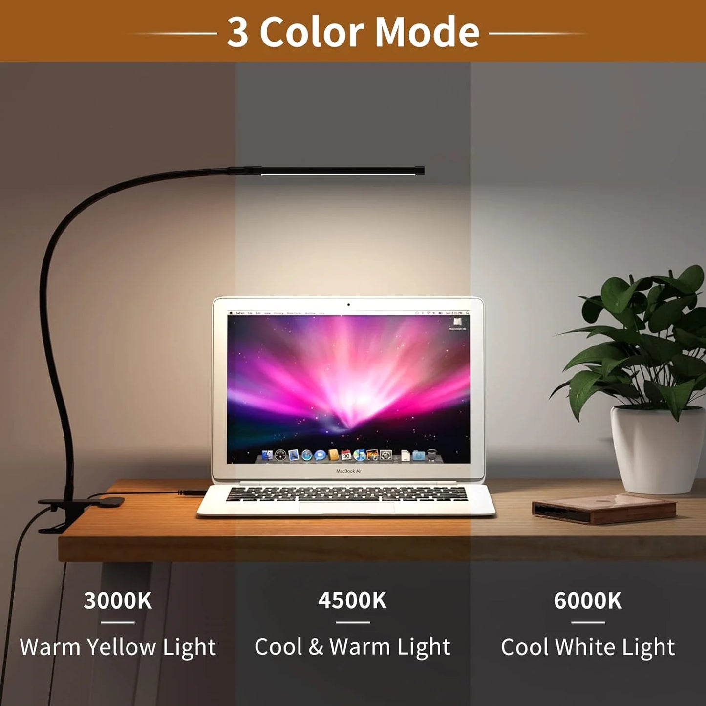 Everstead FlexiGlow LED Desk Lamp